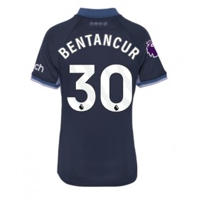 Tottenham Hotspur Rodrigo Bentancur #30 Borta Kläder Dam 2023-24 Kortärmad